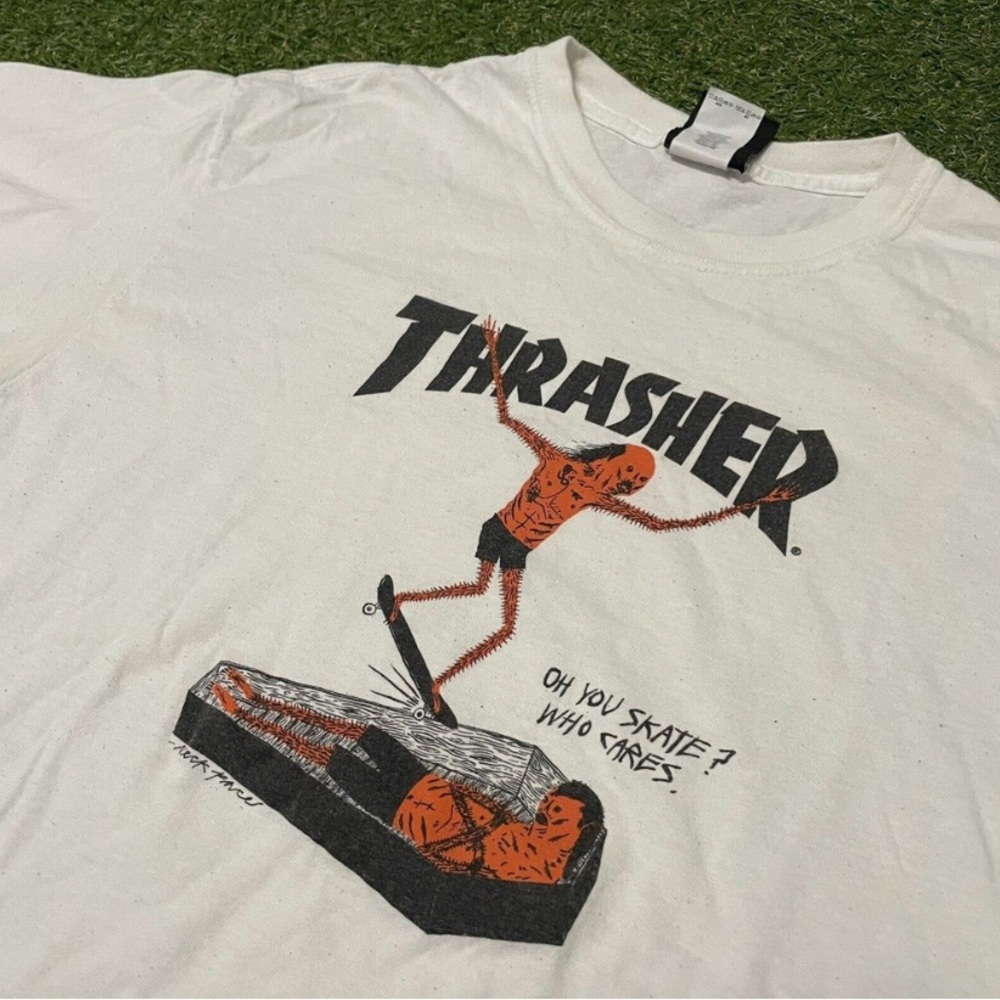 cropped thrasher shirt